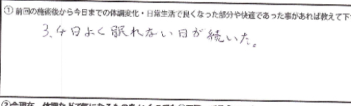 不眠症治療の改善プロセス3